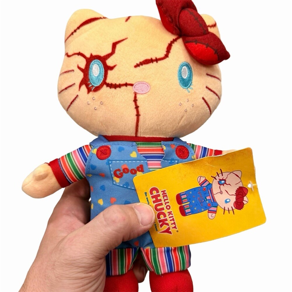 Universal Studios HHN Hello Kitty x Chucky Plush Doll Multicolor w/ Tag